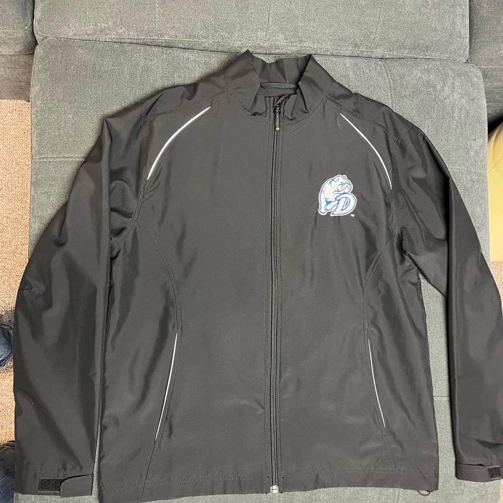Drake Bulldogs lightweight golf Men's Black Jacket